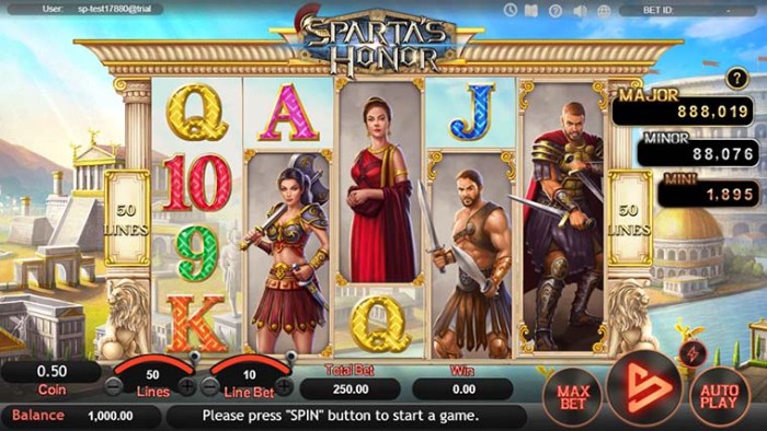 Warrior's Pride Menjaga Kehormatan di Slot Sparta